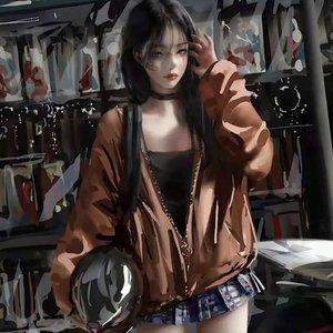 女生让男生看她的小笼包
